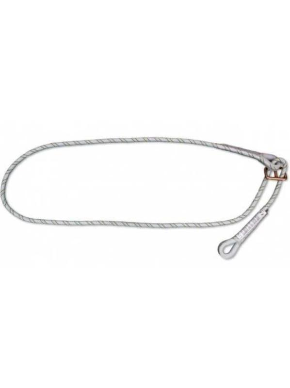 Kötél Irudek 239 1 műanyag gyűszűvel, szürke, 2m