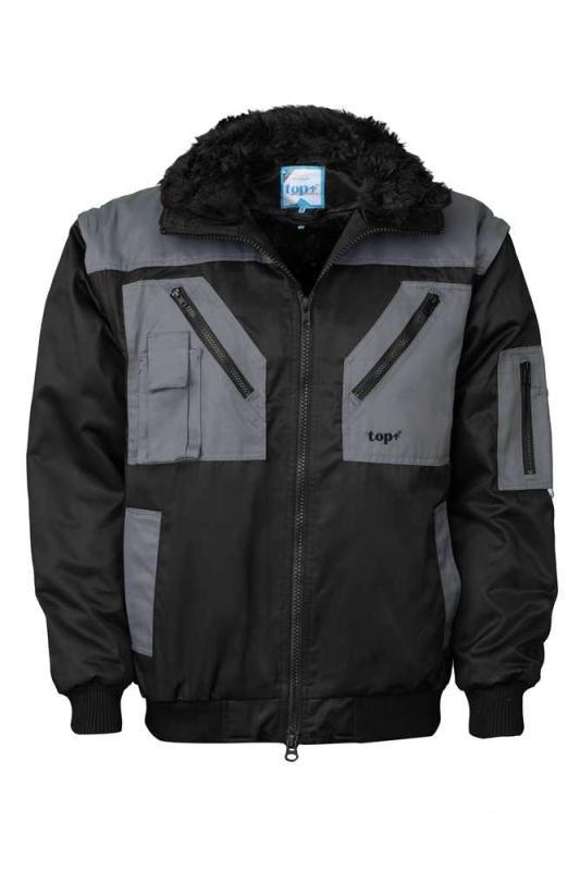 Pilóta Dzseki kivehető bélés 4:1 (60%pamut) TOP FALCON 2, fehér/szürke, XL