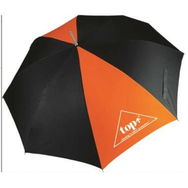 Esernyő automata (100%poliészter) TOP, fekete/narancs