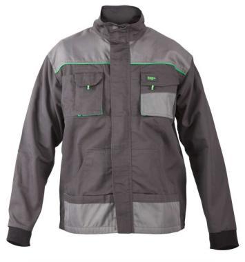 Munkakabát (65%poliészter 35%pamut) TOP GREEN JACKET, szürke, 5XL